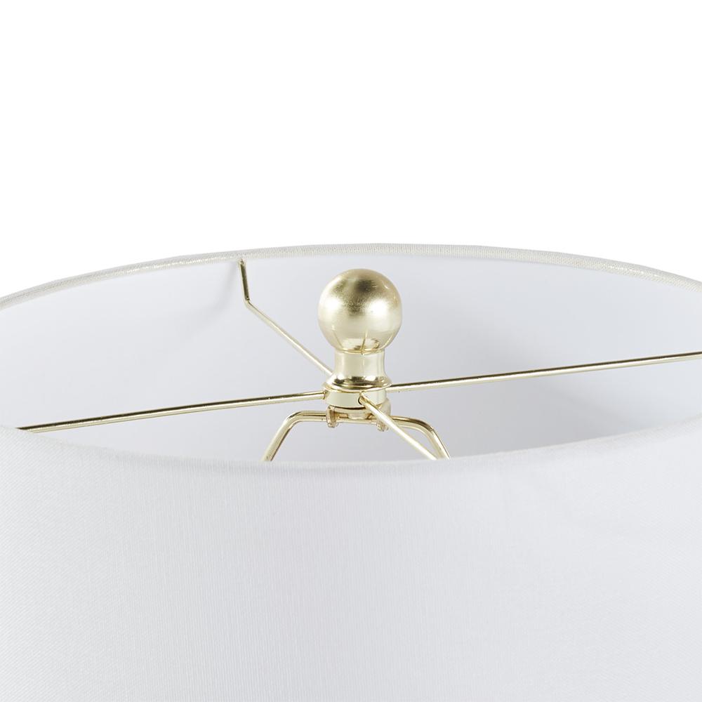 Ribbed Ceramic Table Lamp. Picture 2