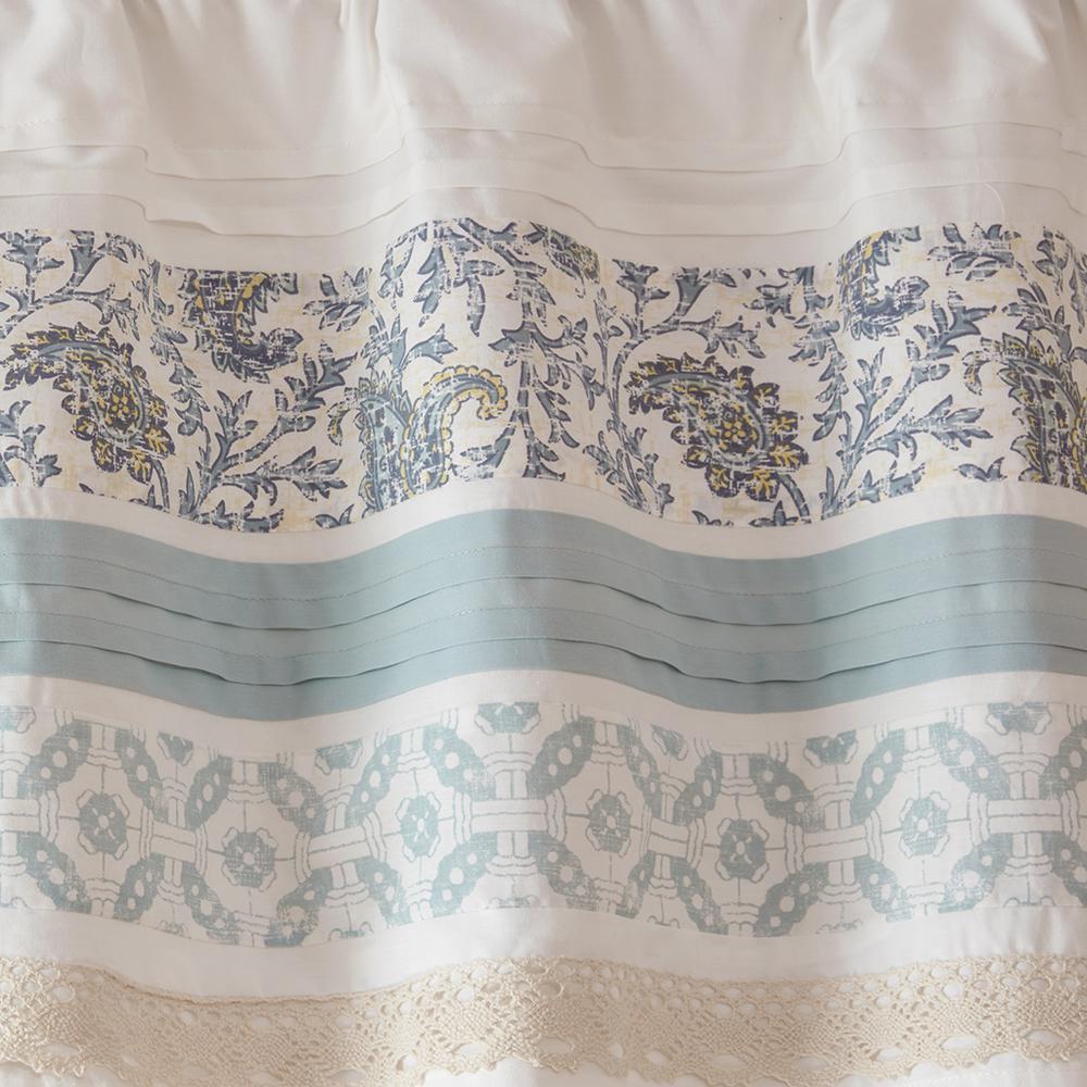 Printed and Pieced Rod Pocket Valance. Picture 2