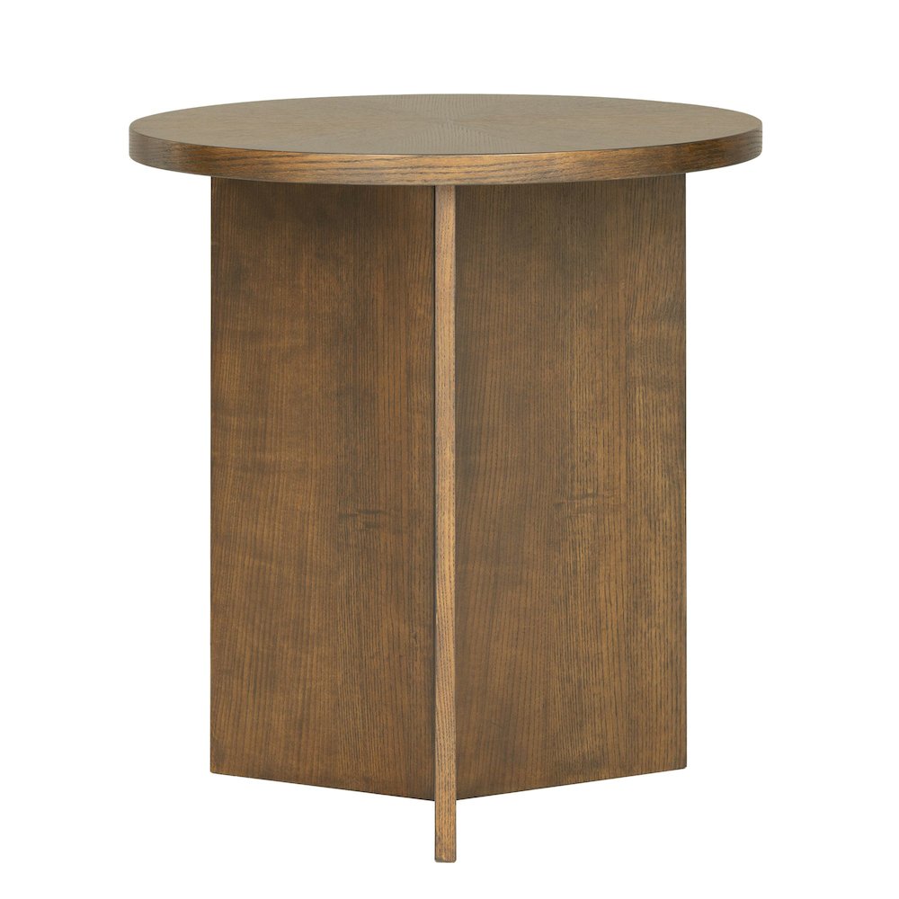 Sadie Accent Table, Walnut Brown color. Picture 1