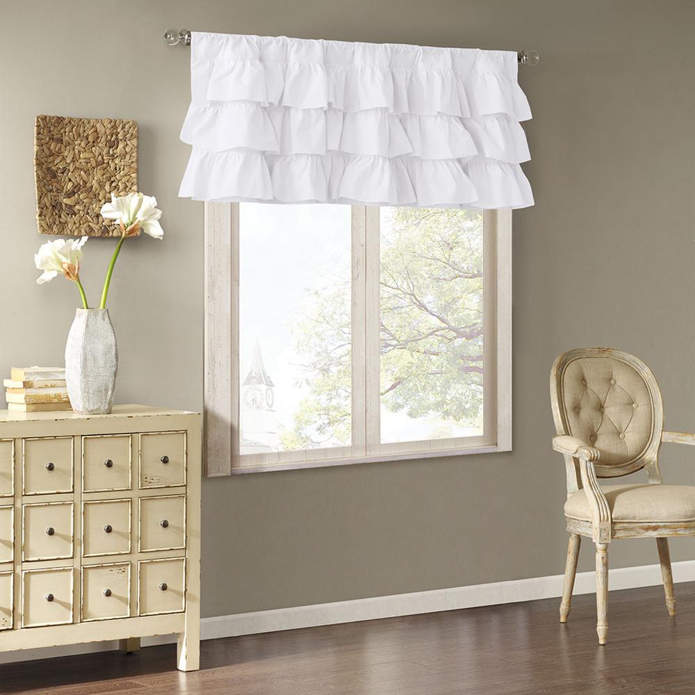 Cotton Oversized Ruffle Valance. Picture 2