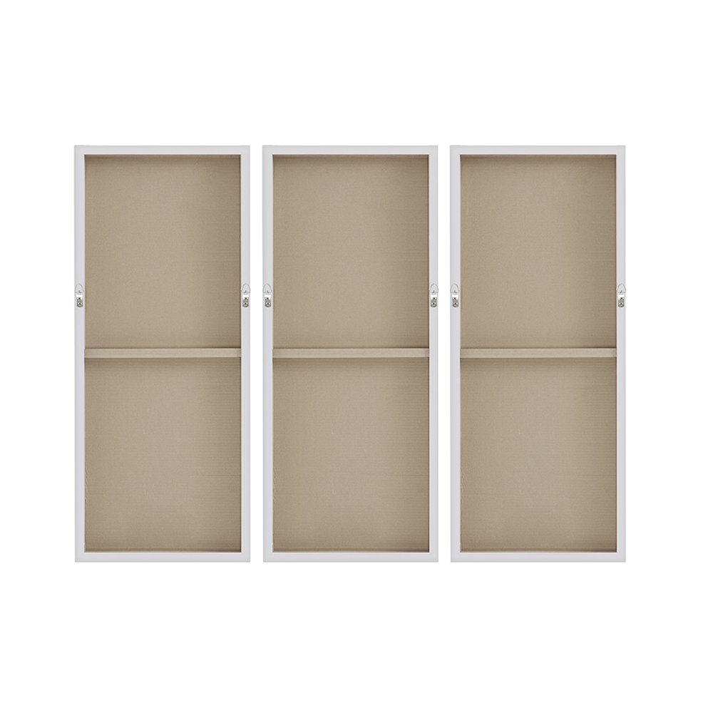 Heavily Embellished 3-piece Canvas Wall Art Set. Picture 5