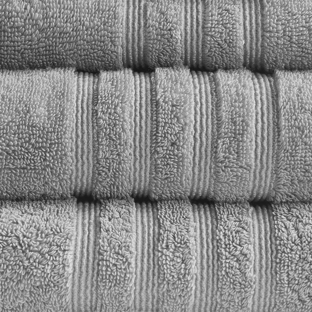 Sustainable Antimicrobial Bath Towel 6 Piece Set. Picture 1