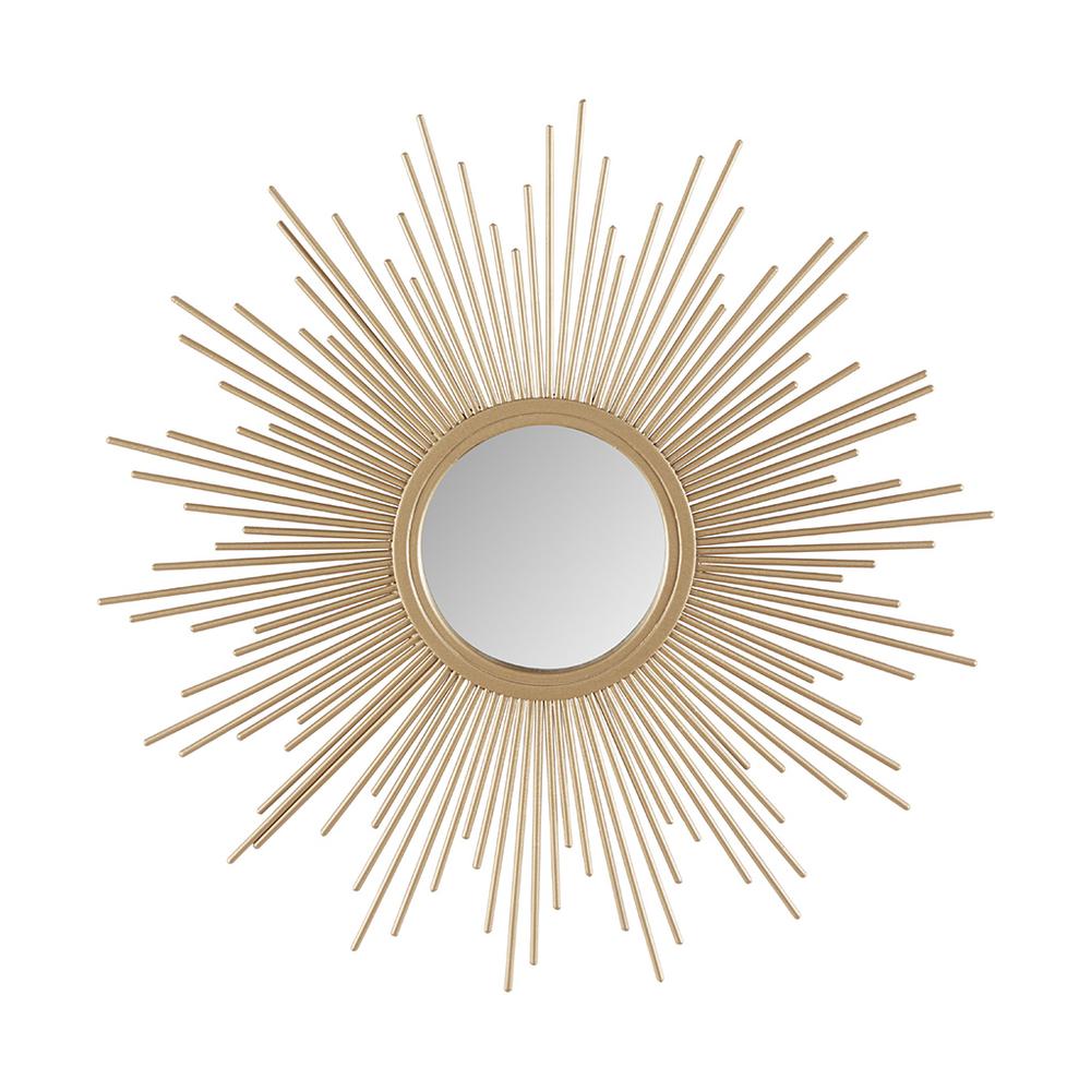 Sunburst Wall Decor Mirror 14.5"D. Picture 4
