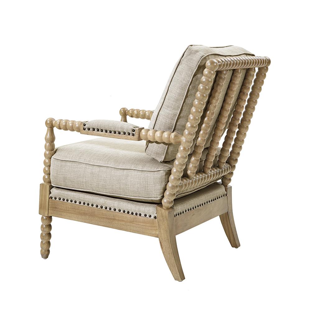 Neutral Taupe Accent Chair, Belen Kox. Picture 4