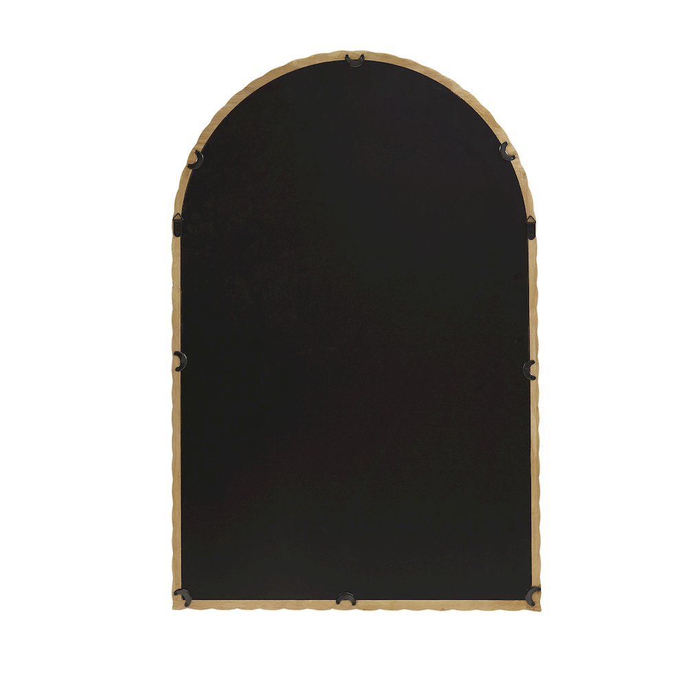 Montra Arched Braided Wood Wall Mirror. Picture 2