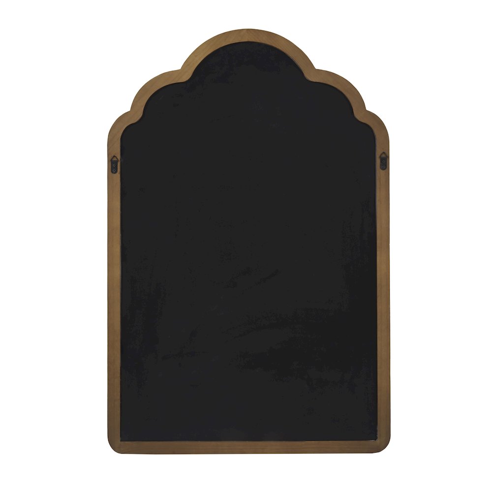 Marbella Scalloped Wood Wall Mirror. Picture 3