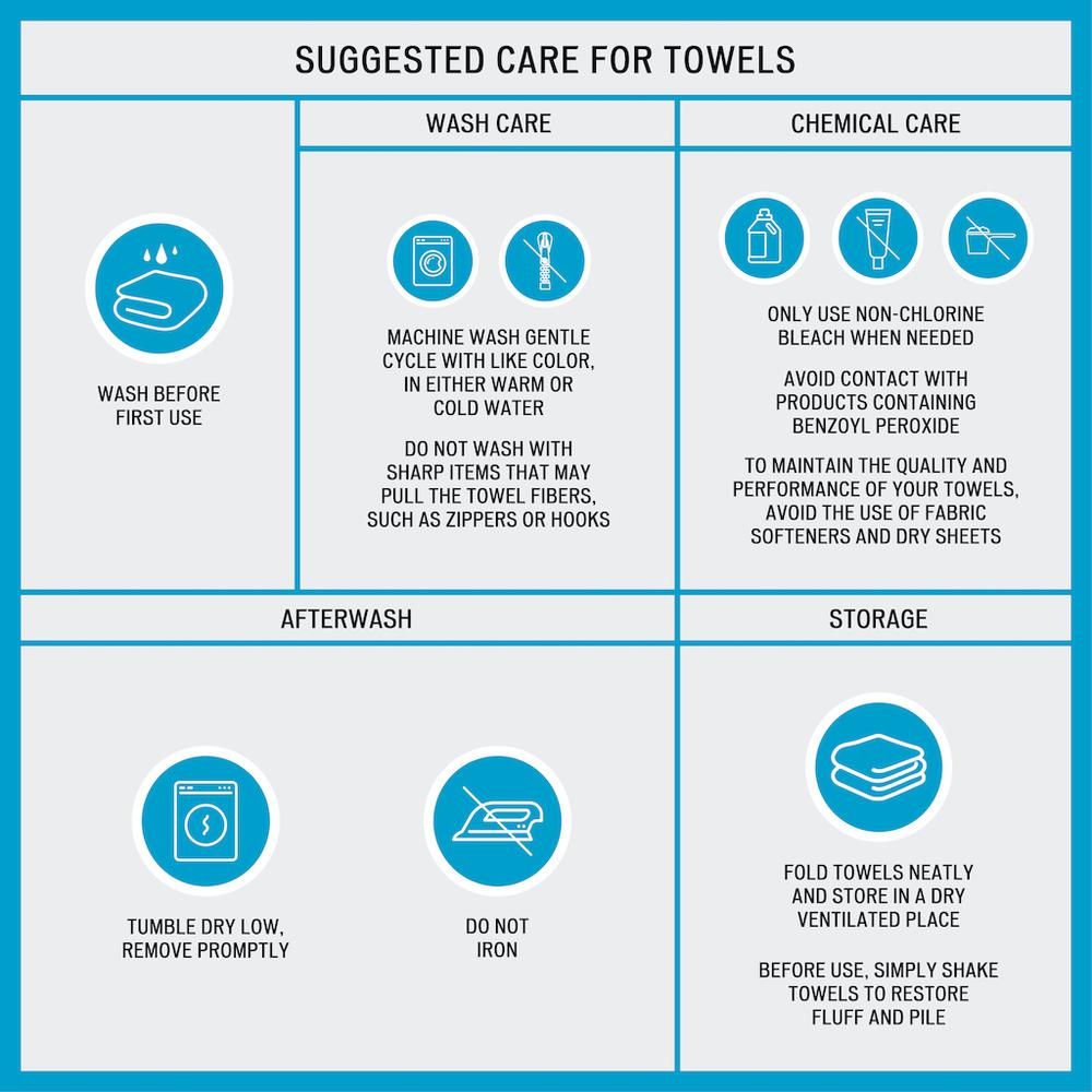 100% Cotton 8 Piece Antimicrobial Towel Set. Picture 2