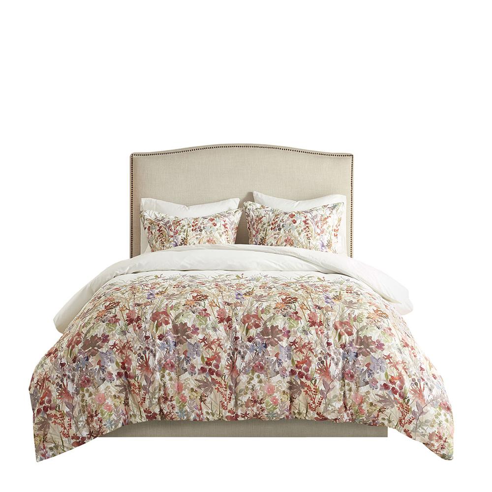 3 Piece Cotton Printed  Duvet Cover Set. Picture 2