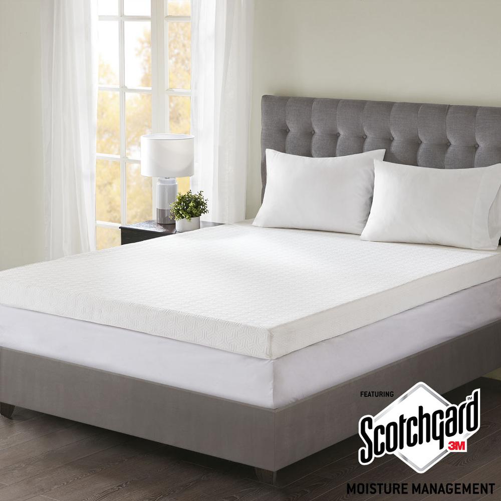 4" Memory Foam Mattress Topper. Picture 4