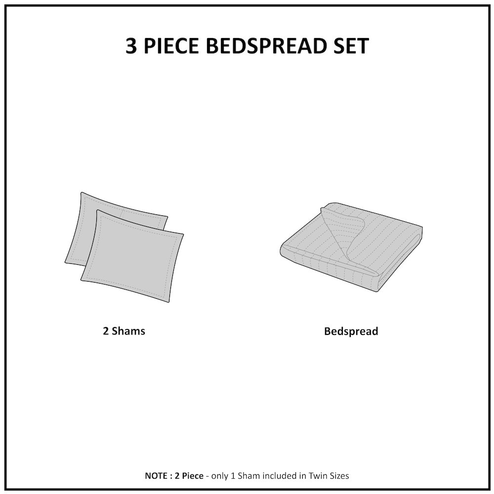 Reversible Bedspread Set. Picture 1