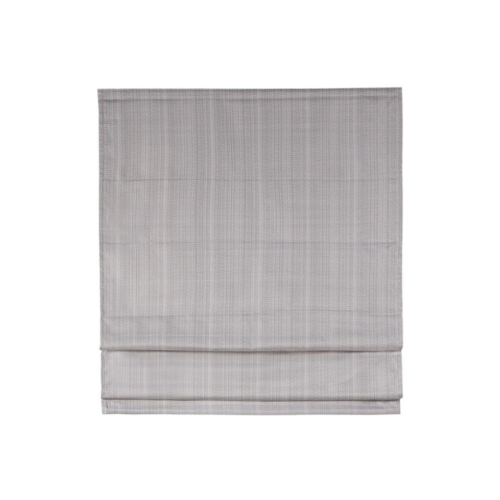 Galen Basket Weave Cordless Roman Shade, Belen Kox. Picture 1