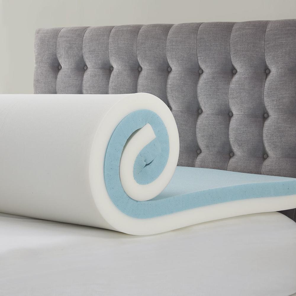 4" Memory Foam Mattress Topper. Picture 1