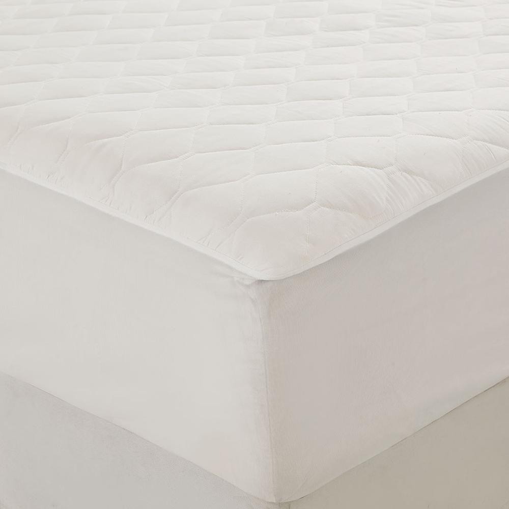 Cotton Deep Pocket Heated Mattress Pad-20 Heat Settings. Picture 4