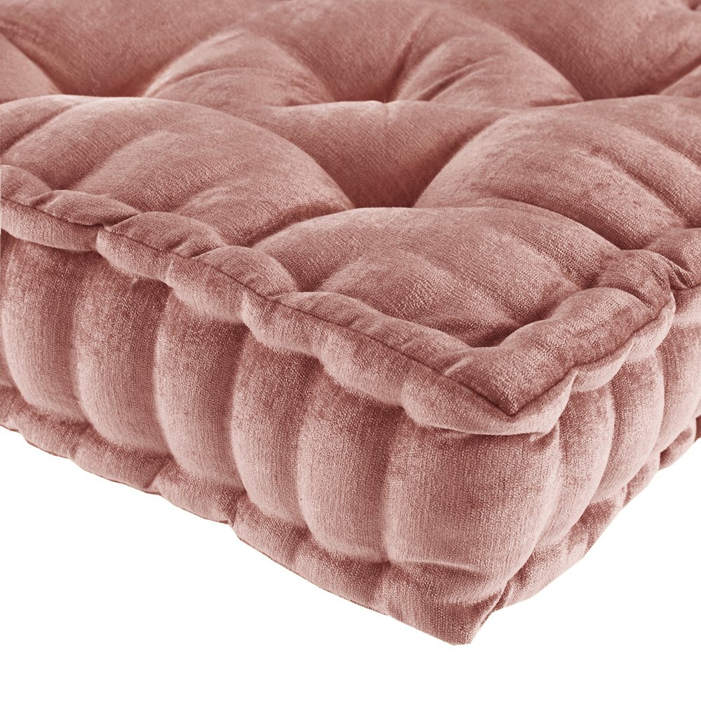 Azza Poly Chenille Square Floor Pillow Cushion Compress Pack. Picture 2