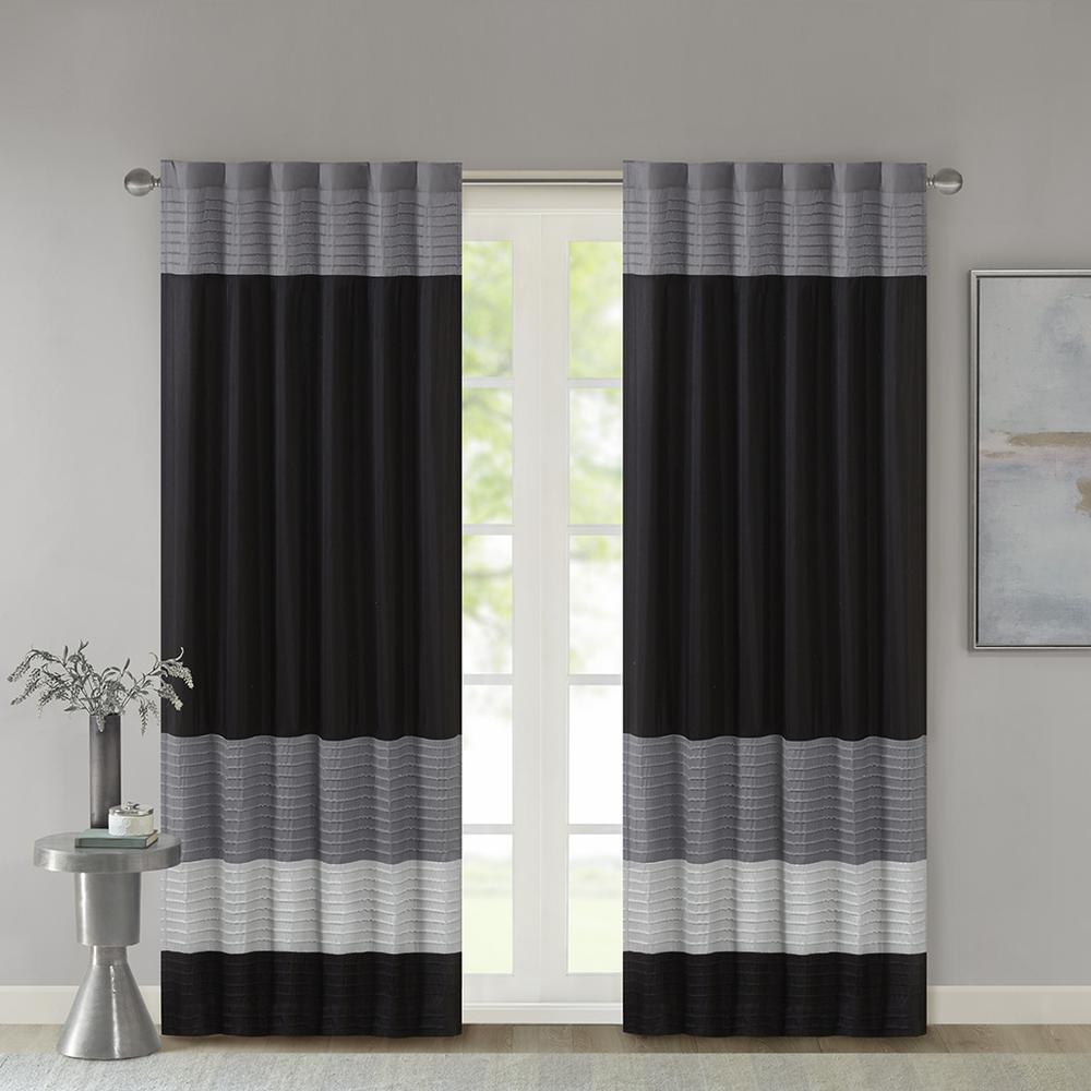 Polyoni Pintuck Curtain Panel. Picture 4