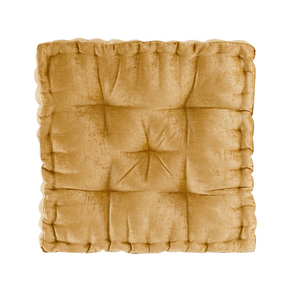 Azza Poly Chenille Square Floor Pillow Cushion Compress Pack. Picture 5