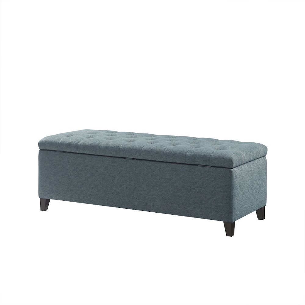 Tufted Top Soft Close Storage Bench. Picture 5