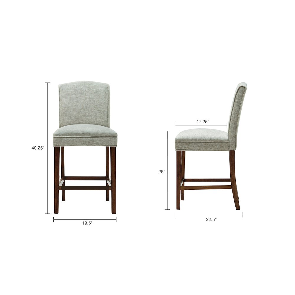 Camel Counter Stool, Cream color. Picture 3