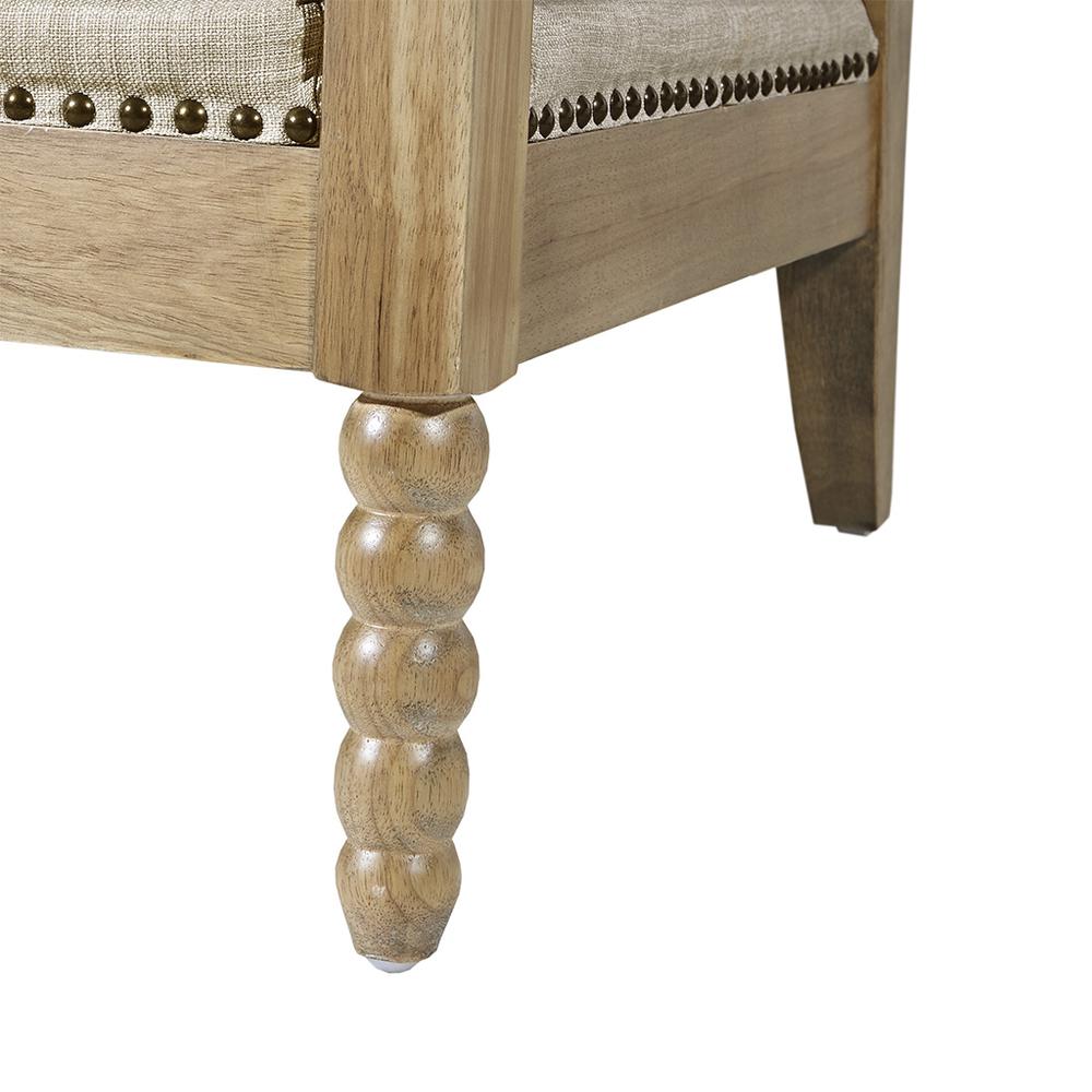 Neutral Taupe Accent Chair, Belen Kox. Picture 6