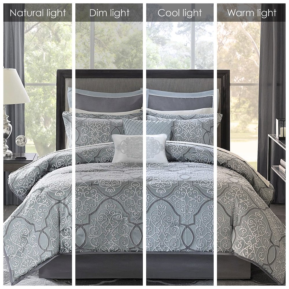 12 Piece Comforter Set with Cotton Bed Sheets. Picture 5