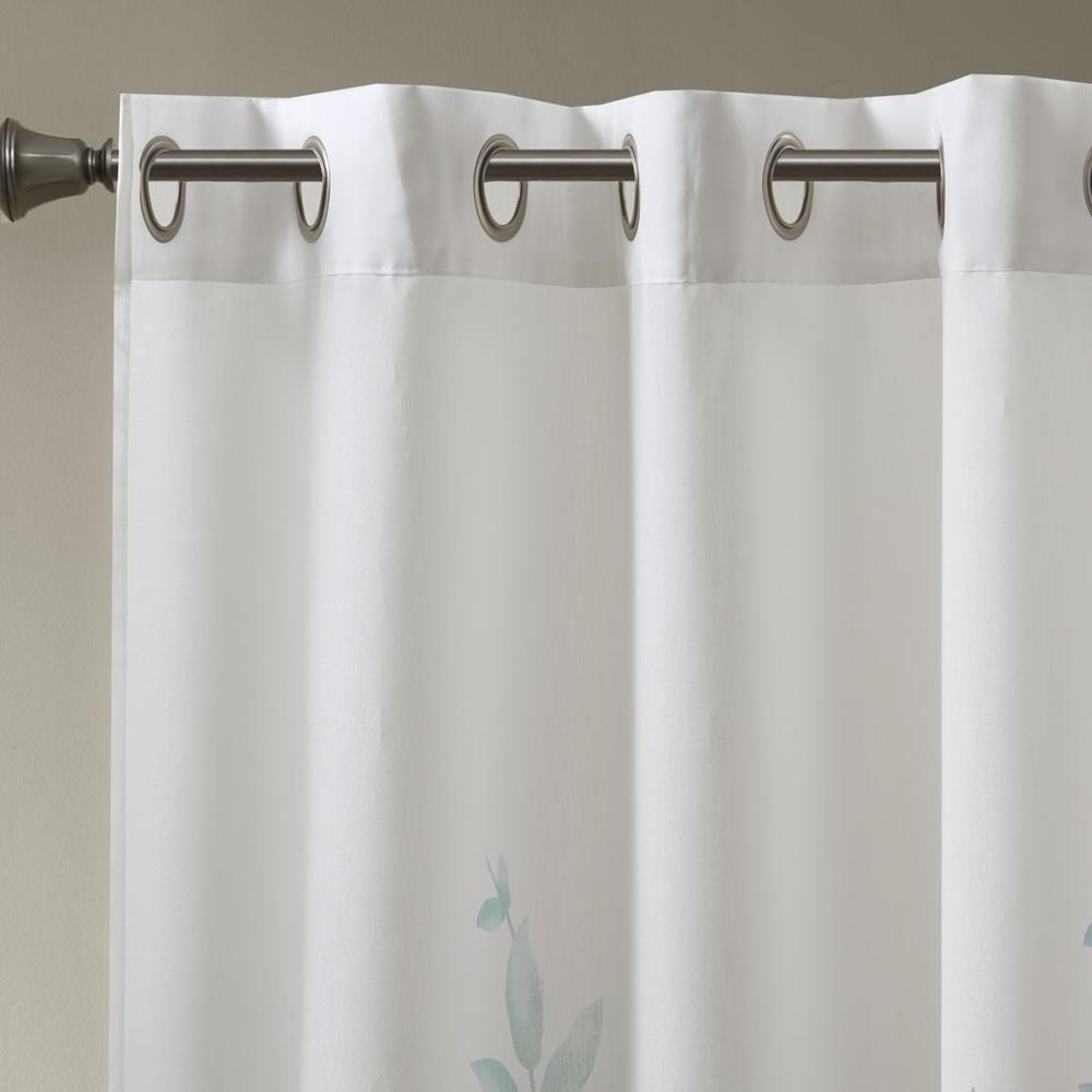 Burnout Printed Curtain Panel. Picture 2