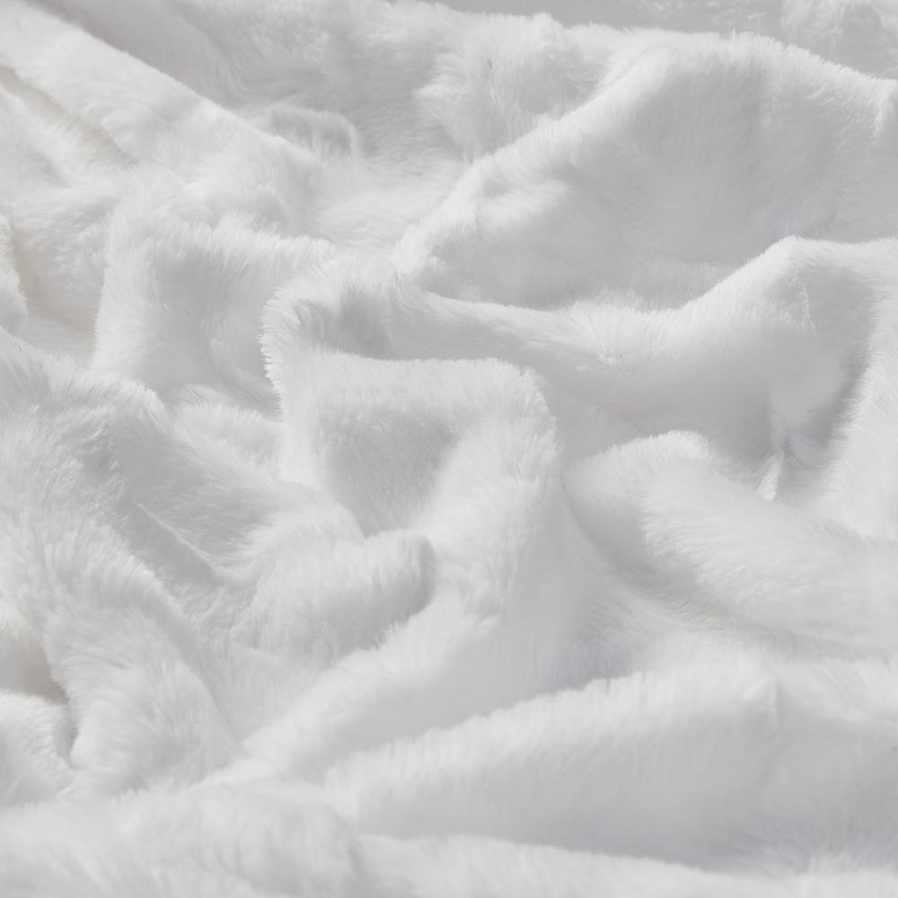 Oversized Faux Fur Throw. Picture 5
