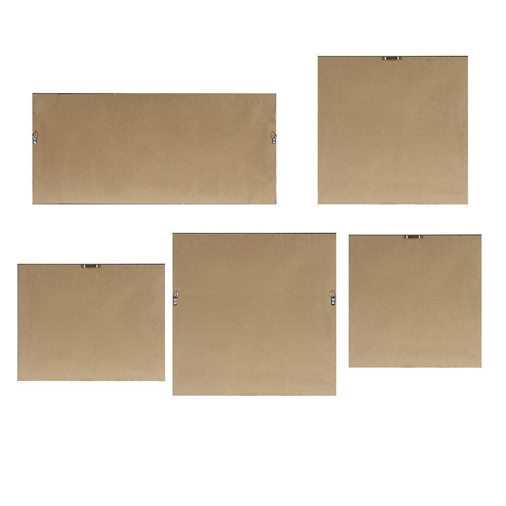 Abstract Landscape 5-piece Gallery Canvas Wall Art Set. Picture 1