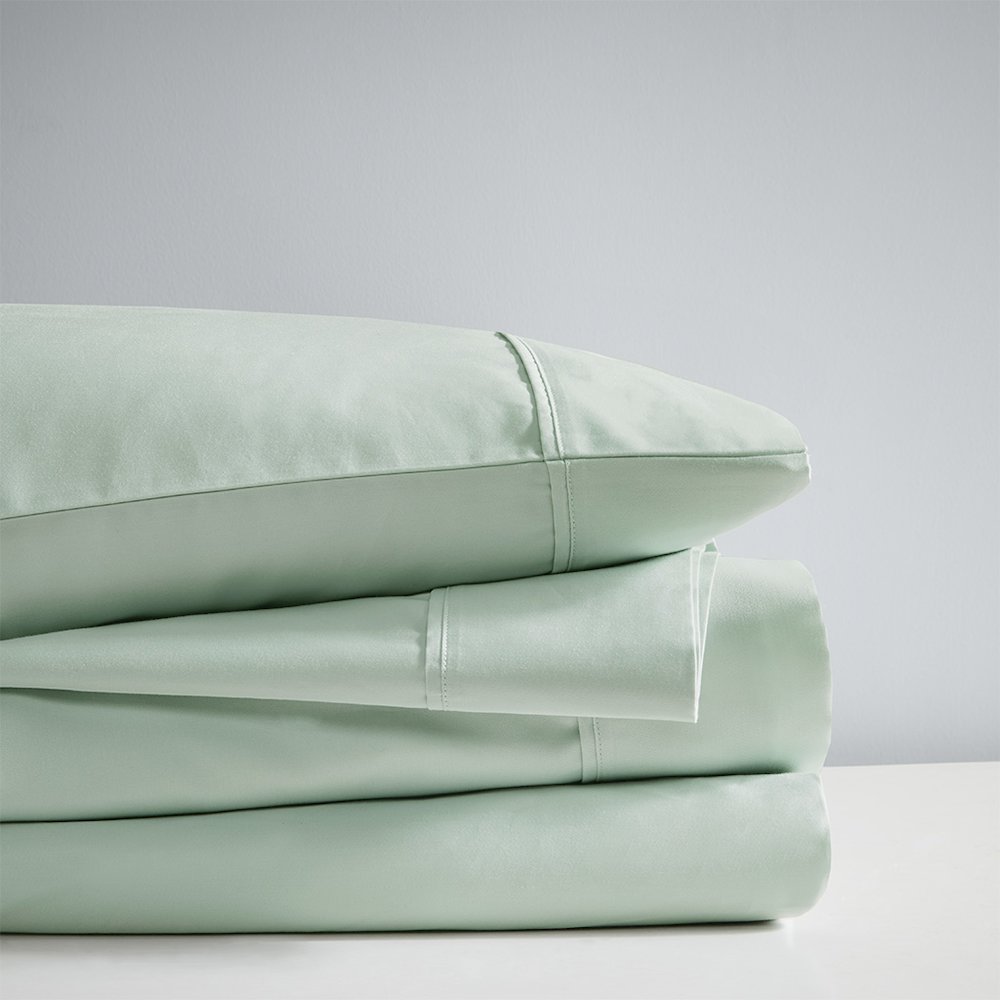 HeiQ Smart Temperature Cotton Blend 4 PC Sheet Set. Picture 3