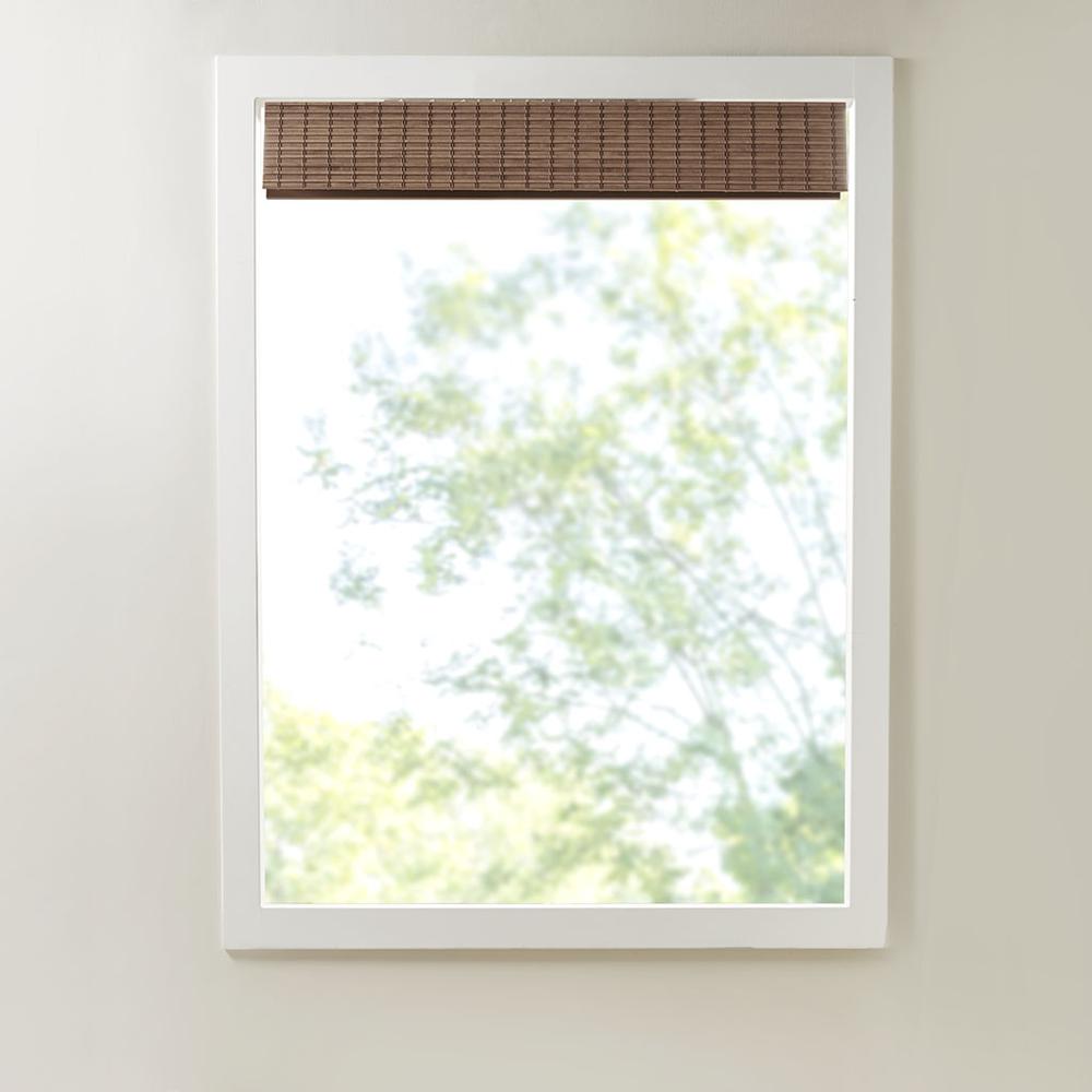 Bamboo Light Filtering Roman Shade 64"L. Picture 3