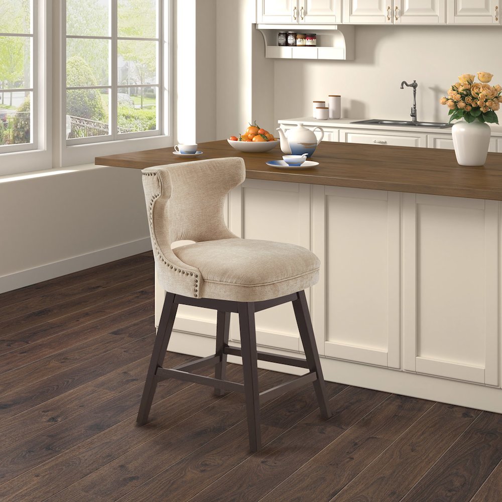 25.75" Swivel Counter Stool. Picture 4