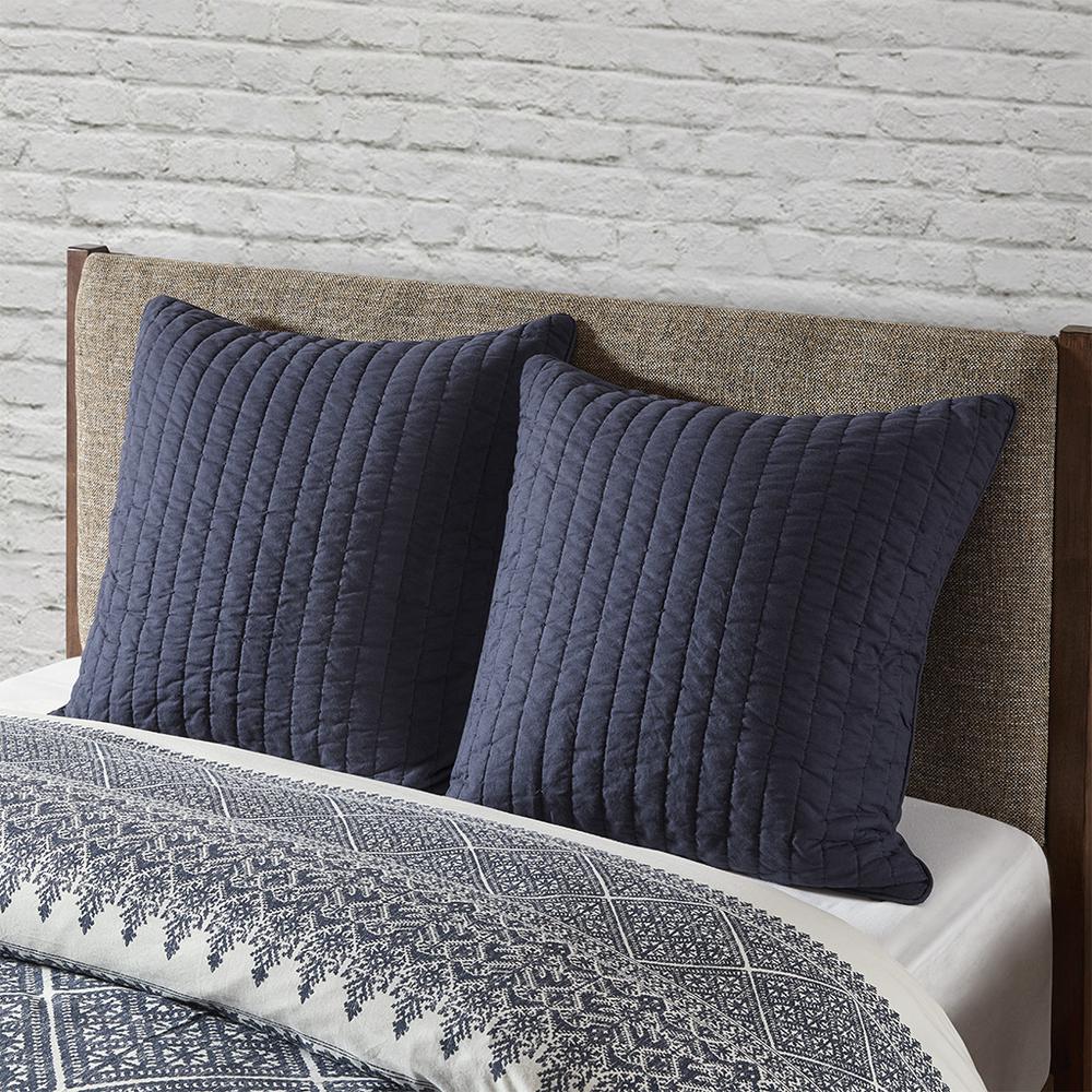 Quilted Embroidered Euro Sham, Belen Kox. Picture 3