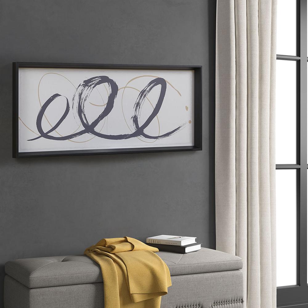 Framed Glass Wall Art. Picture 2