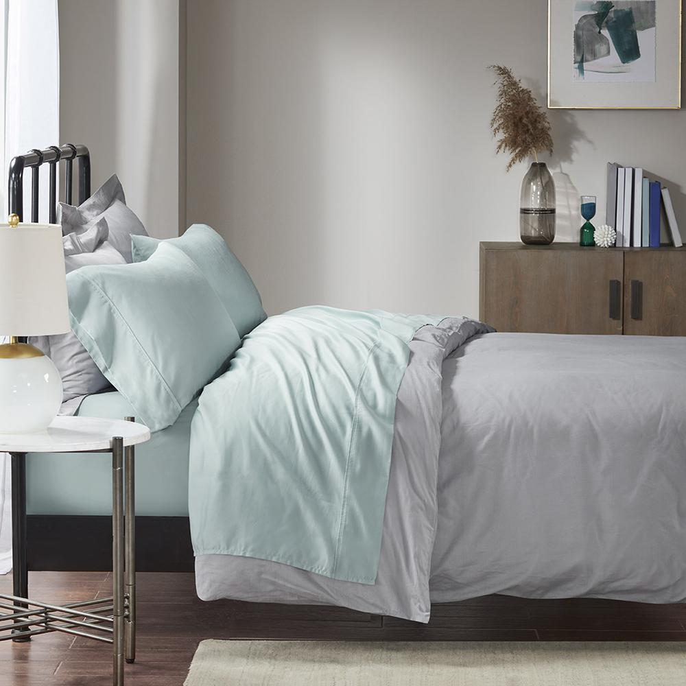 Cotton Blend 4 PC Sheet Set. Picture 4