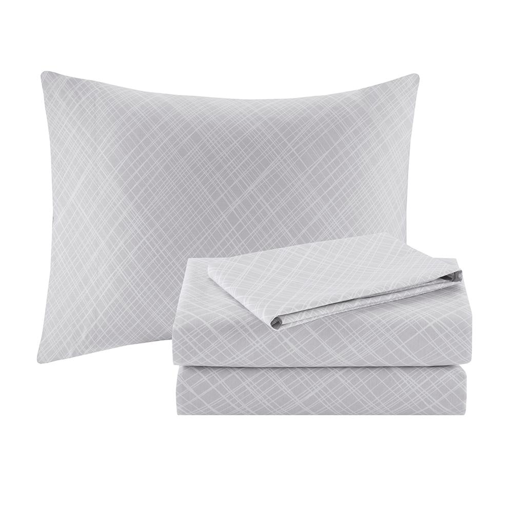 Central Park Leaf Print Complete Comforter Set, Belen Kox. Picture 1