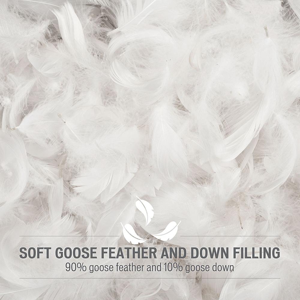 Goose Feather and Down Filling All Seasons Blanket. Picture 2