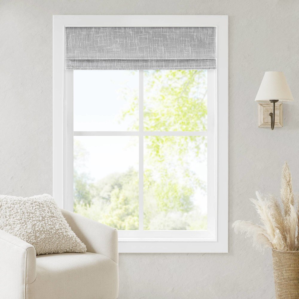 Quincy Cordless Roman Shade. Picture 4