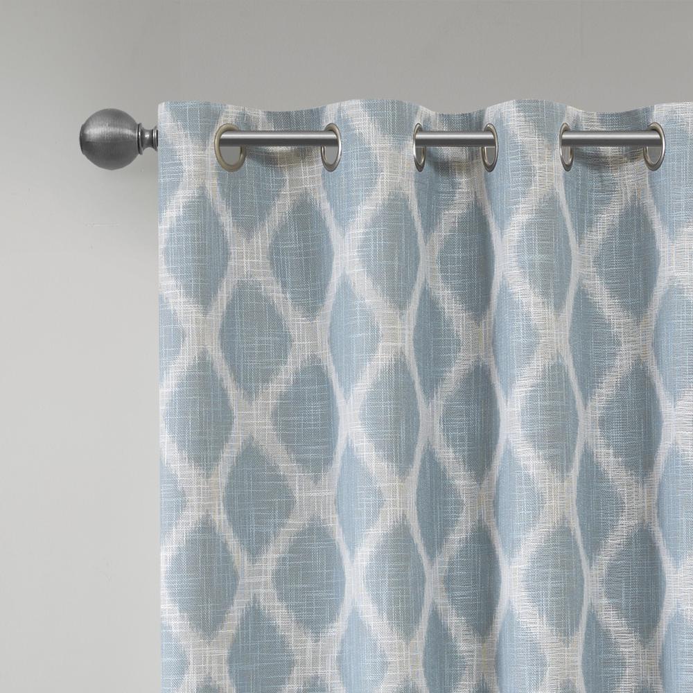 Blakesly Printed Ikat Blackout Panel, Belen Kox. Picture 1