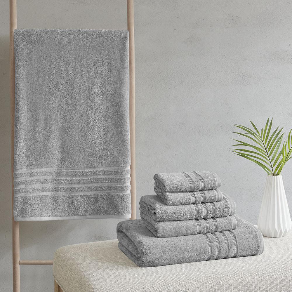Sustainable Antimicrobial Bath Towel 6 Piece Set. Picture 4