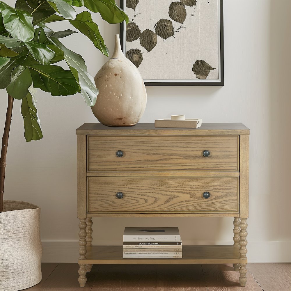 2 Drawer Accent Chest. Picture 2