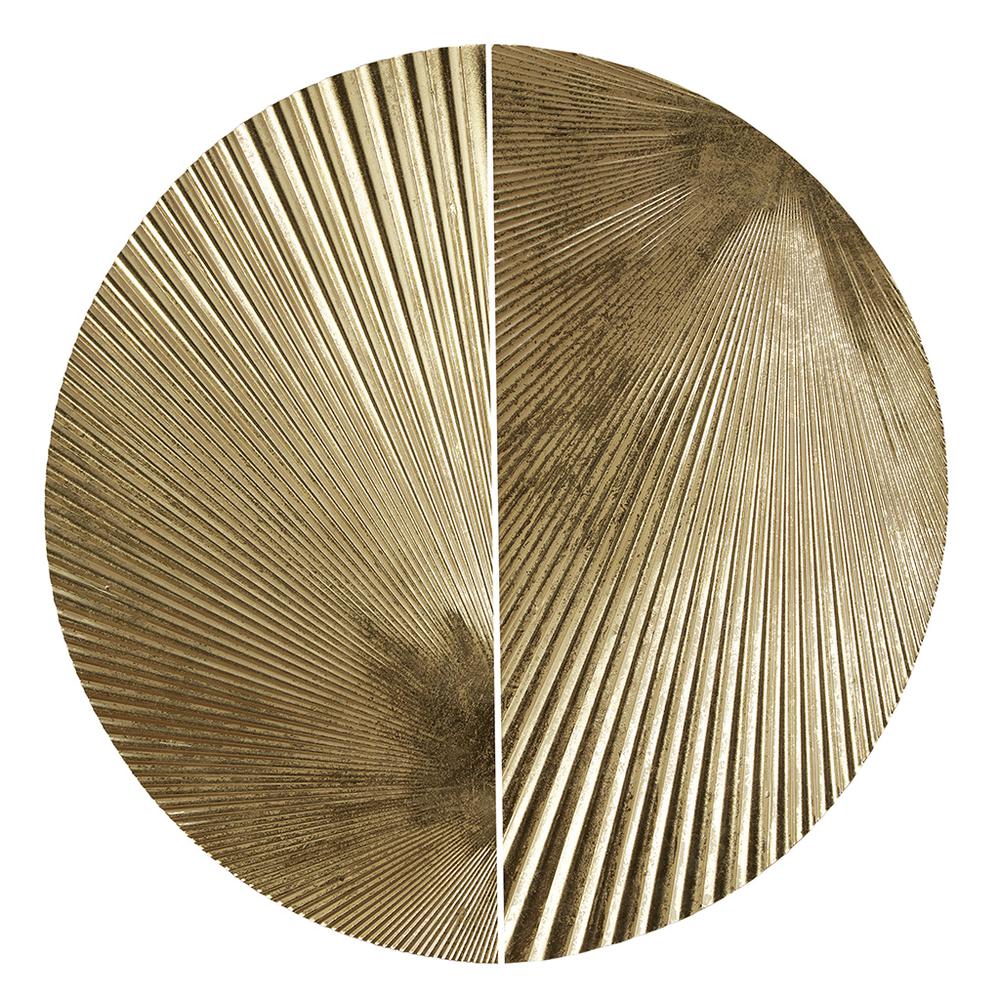 Half-moon 2-piece Metal Wall Decor Set. Picture 4