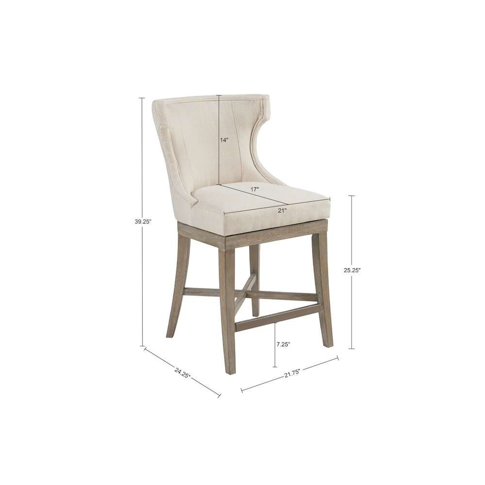 Counter Stool With Swivel Seat. Picture 3