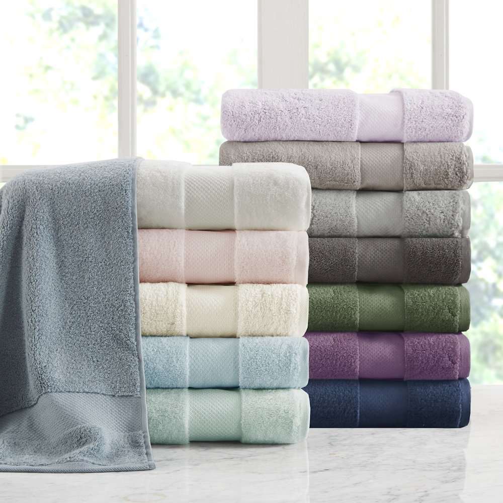 Cotton 6 Piece Bath Towel Set. Picture 4