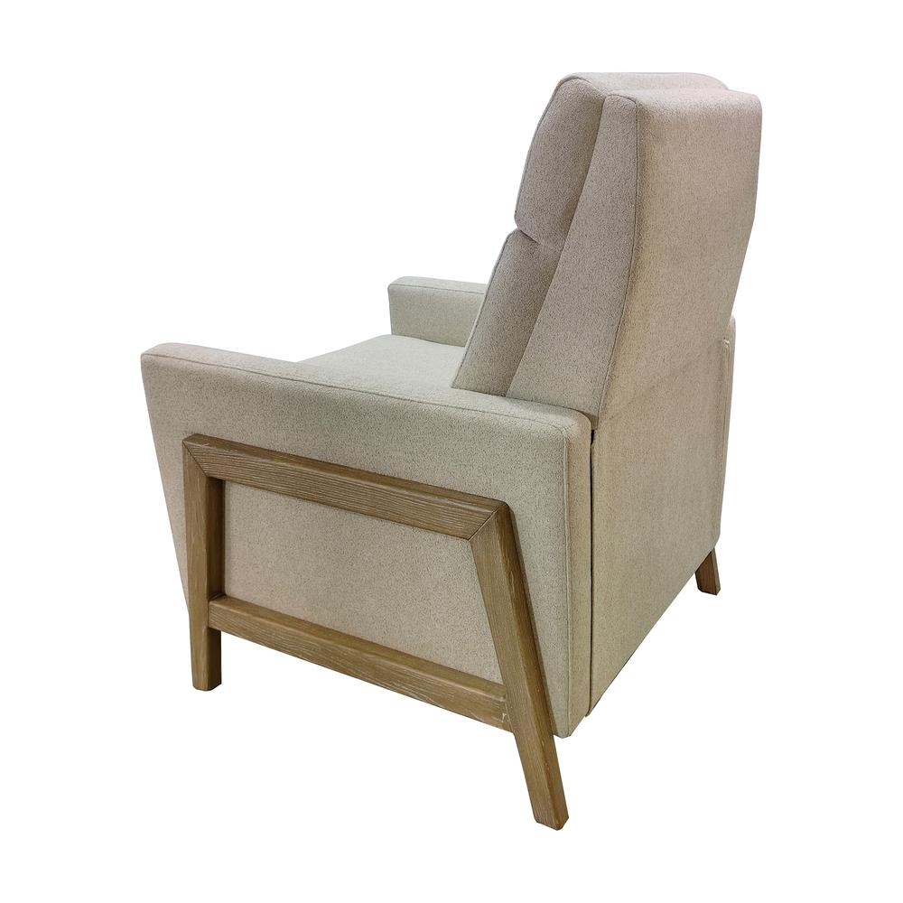 Recliner With Wood Frame. Picture 2