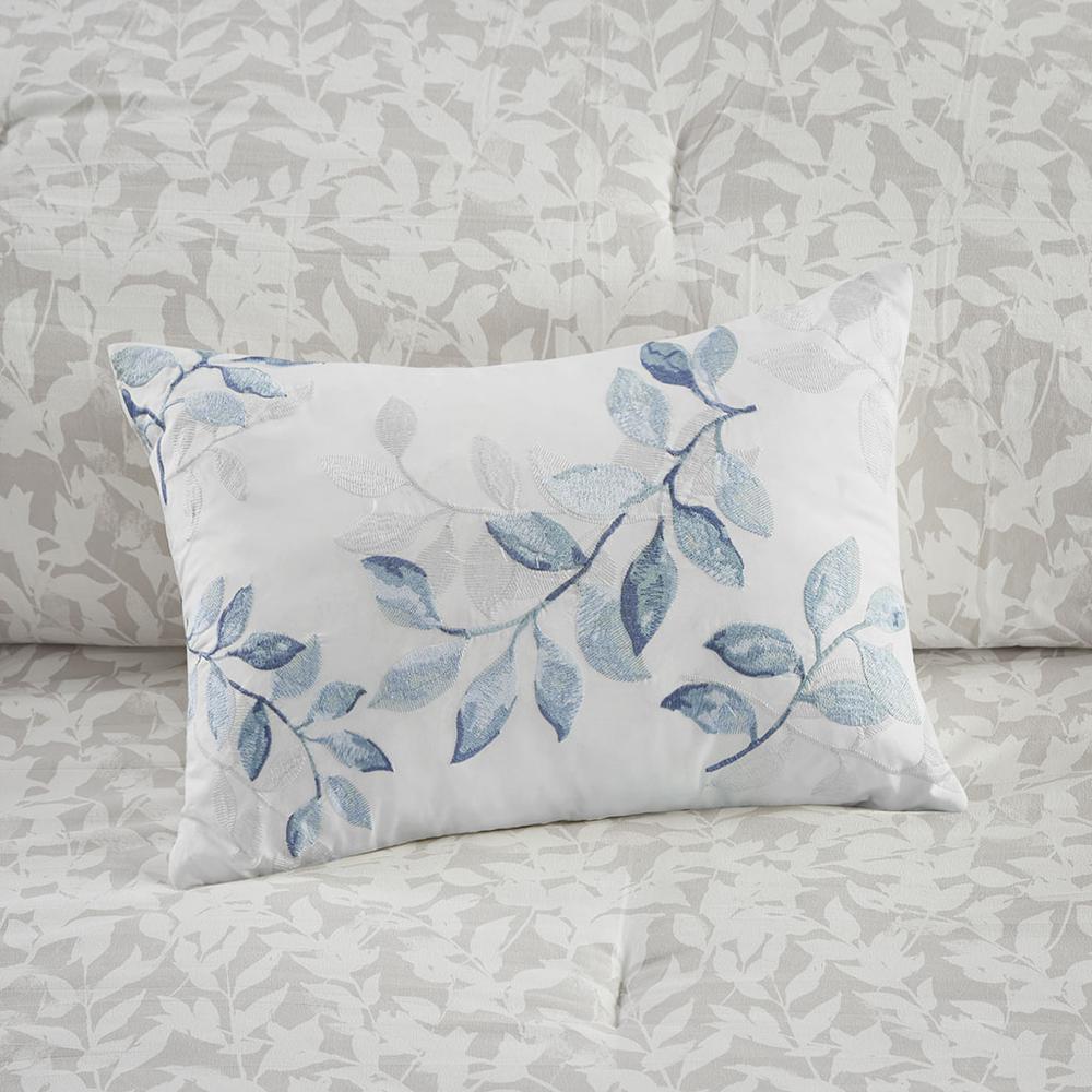 Reversible 6 Piece Comforter Set with Bed Sheets. Picture 5
