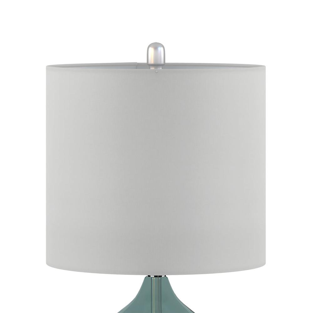 Ellipse Blue Glass Table Lamp Set (Set of 2), Belen Kox. Picture 5