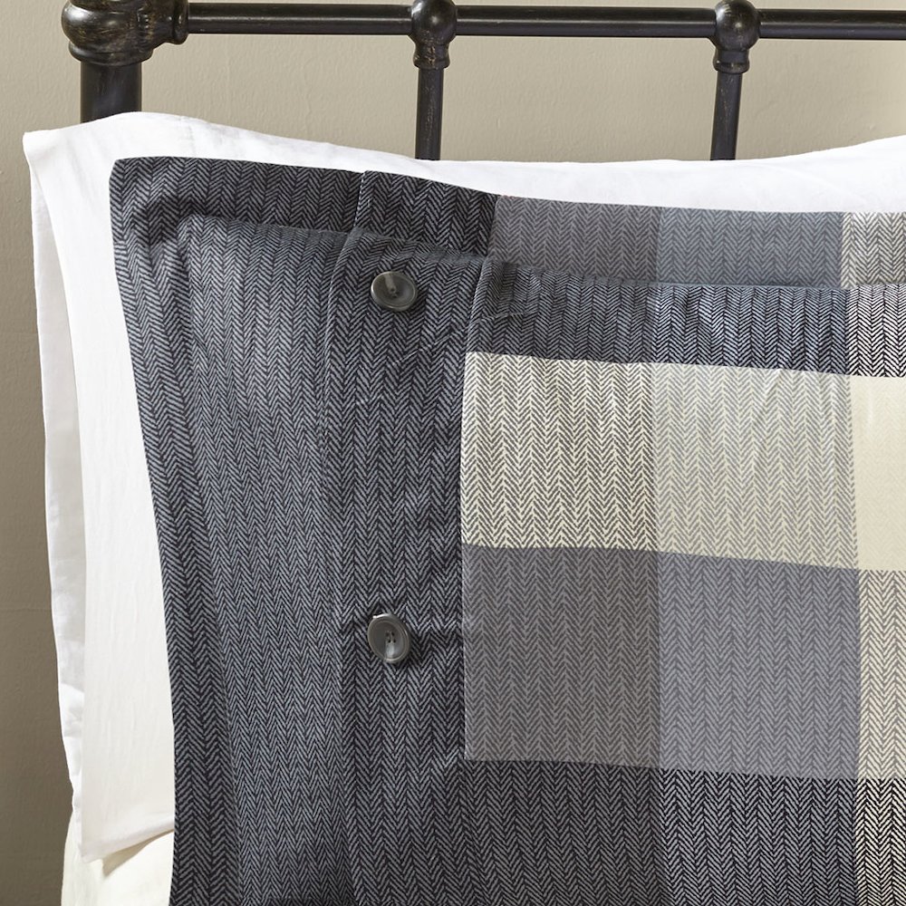 7 Piece Herringbone Comforter Set. Picture 2