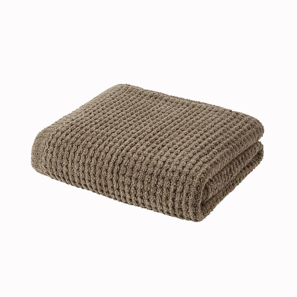 Waffle Knit Chenille Throw. Picture 1