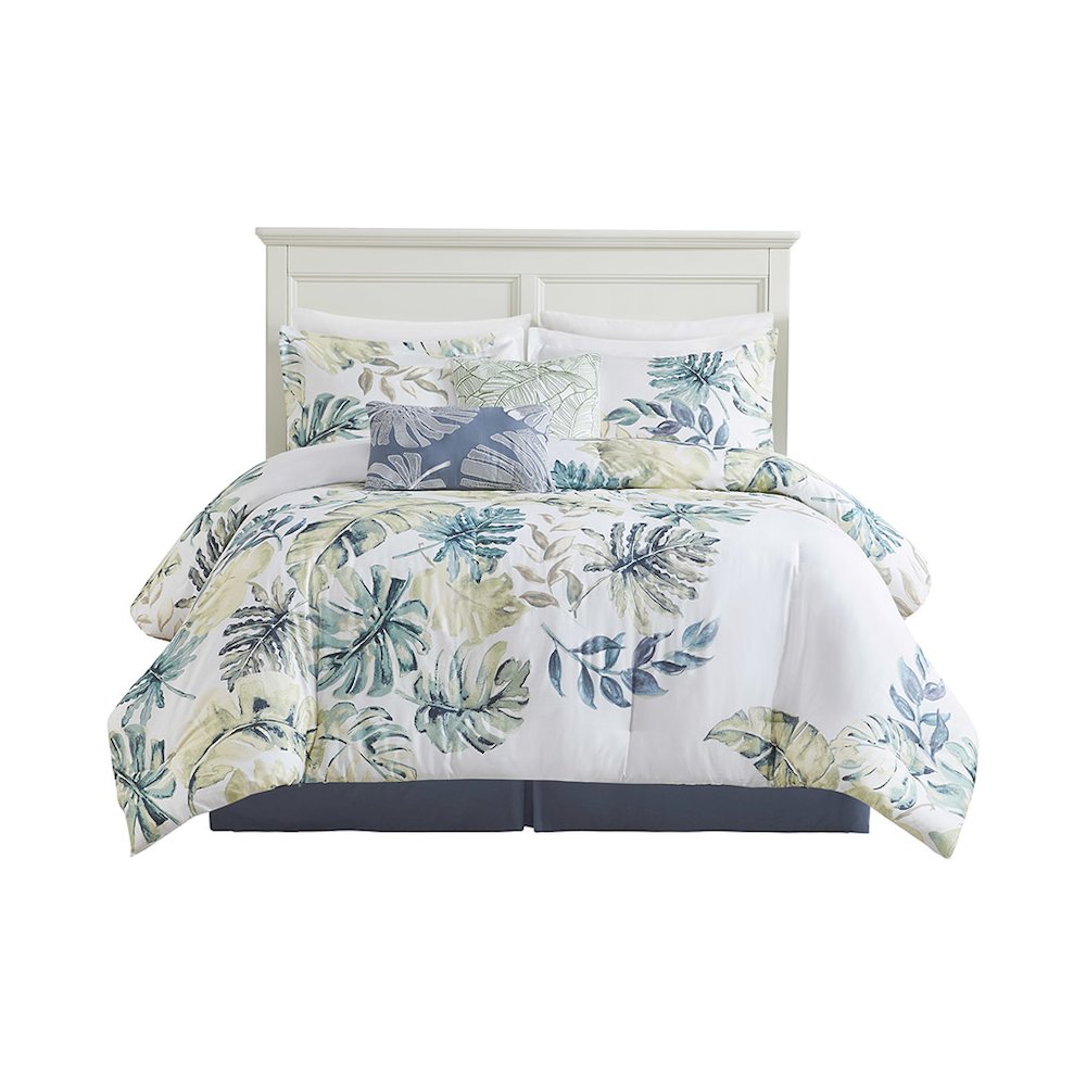 Cotton Printed 6 Piece Comforter Set. Picture 3
