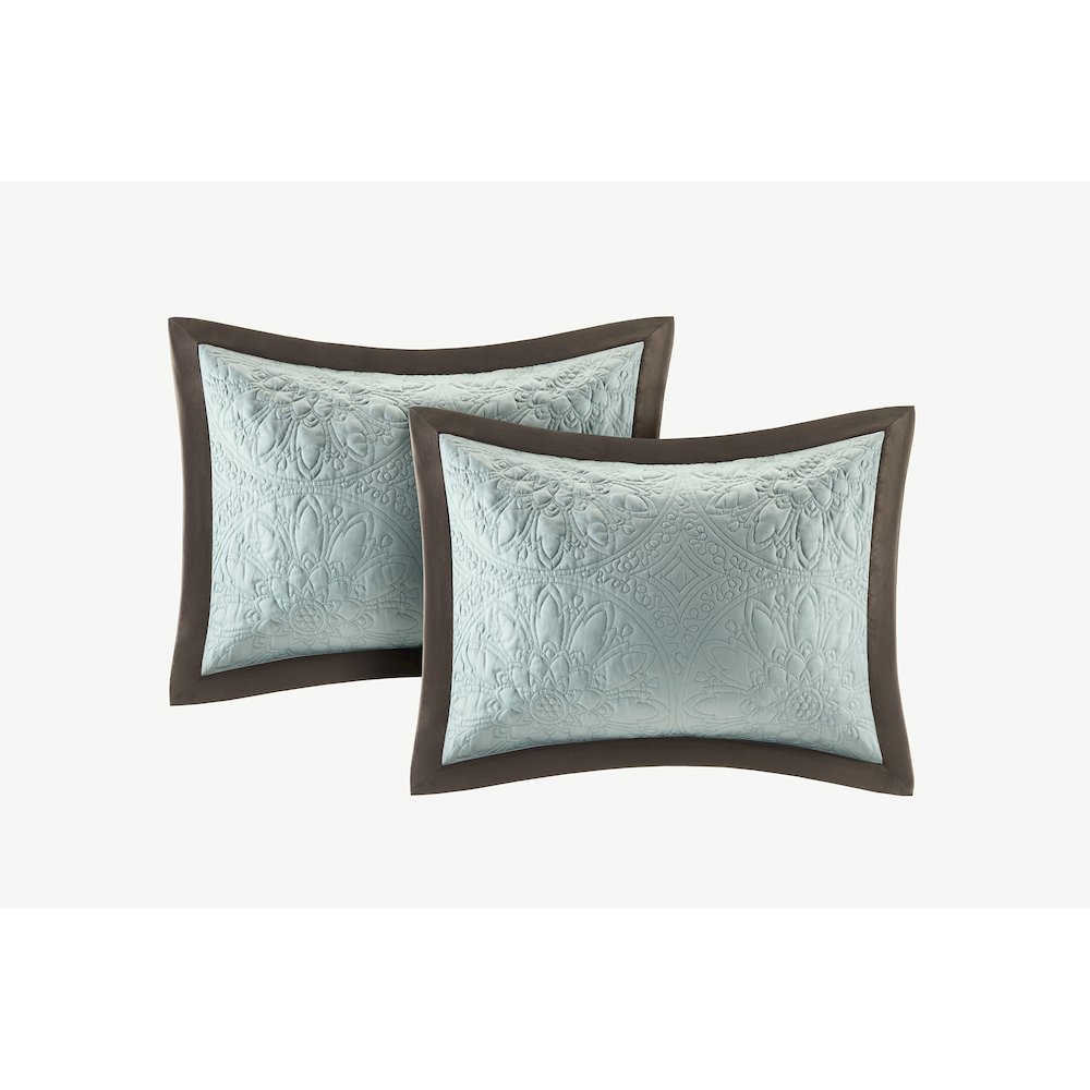 9 Piece Charmeuse Comforter Set. Picture 5