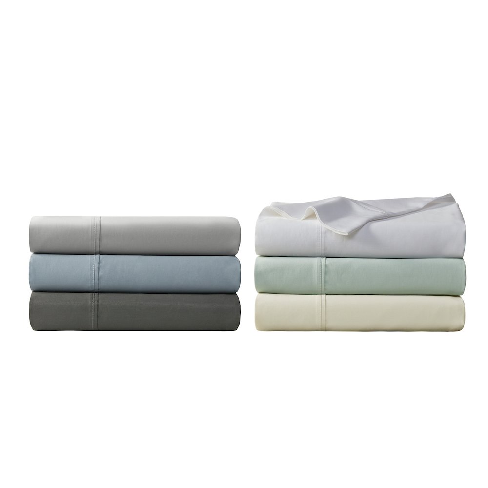 1000 Thread Count HeiQ Smart Temperature Cotton Blend 4 PC Sheet Set. Picture 4